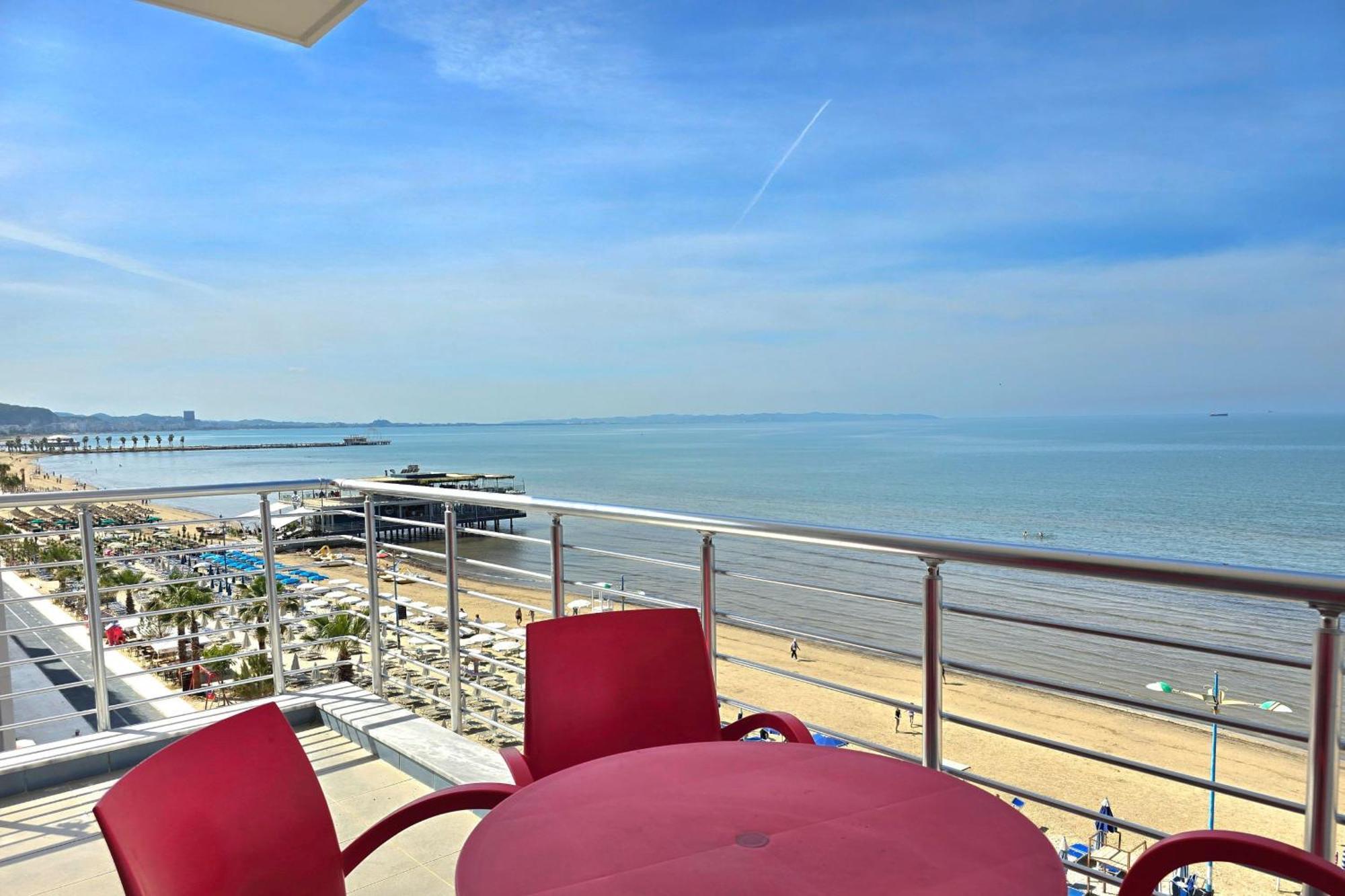 Sea View Apartments In Durres Durrës Exterior foto