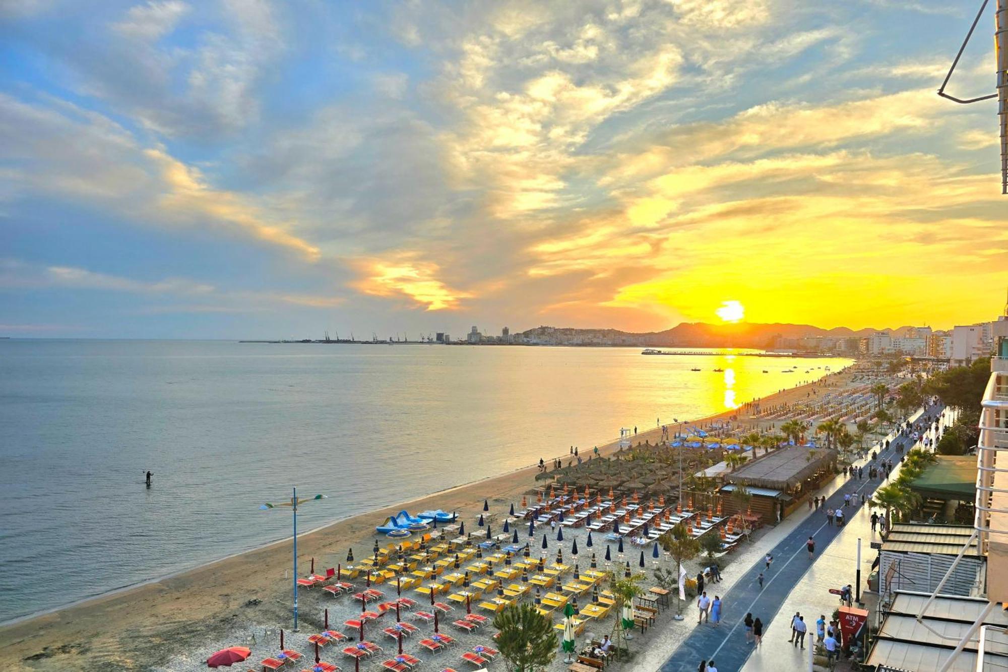 Sea View Apartments In Durres Durrës Exterior foto