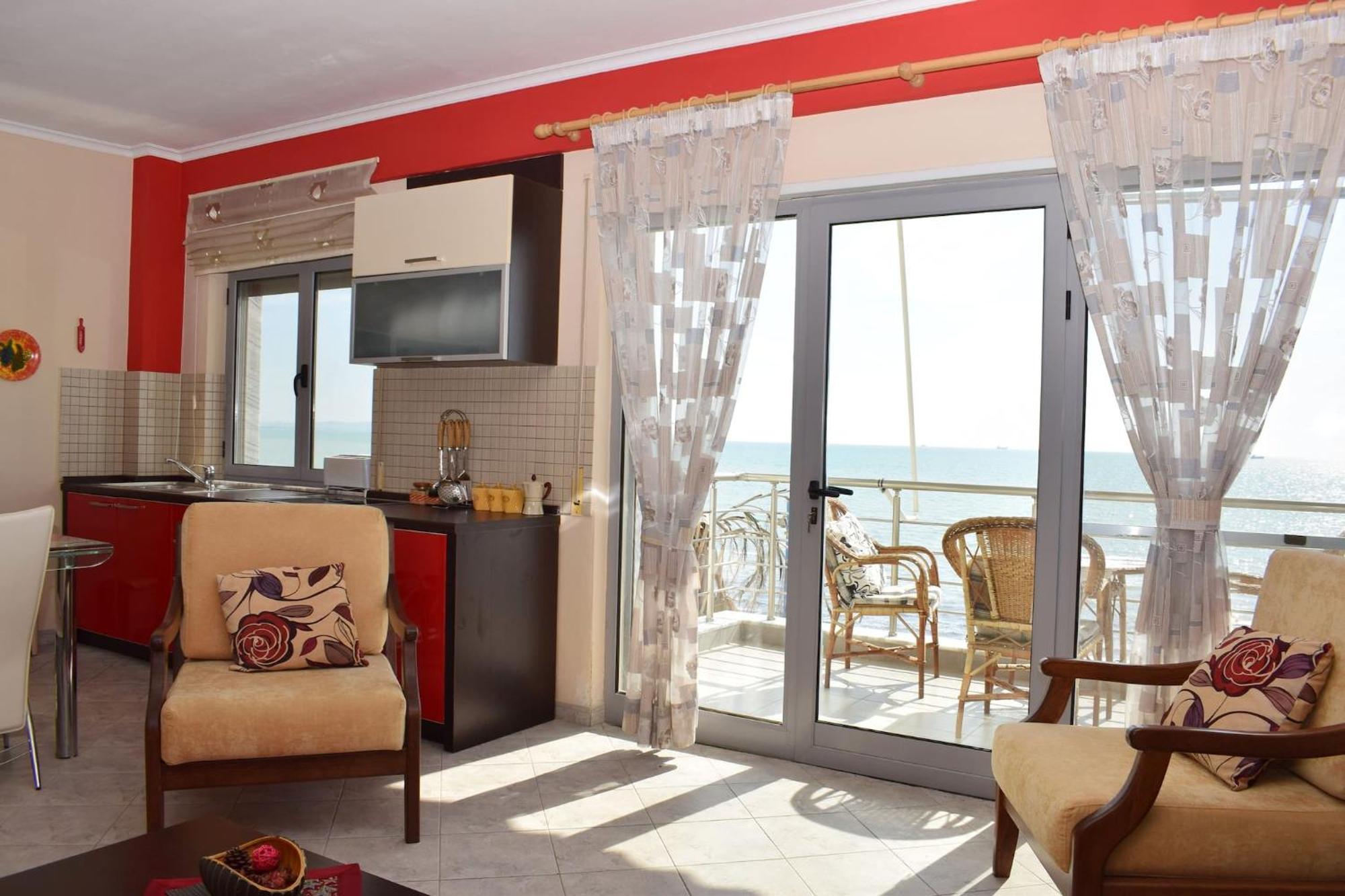 Sea View Apartments In Durres Durrës Exterior foto