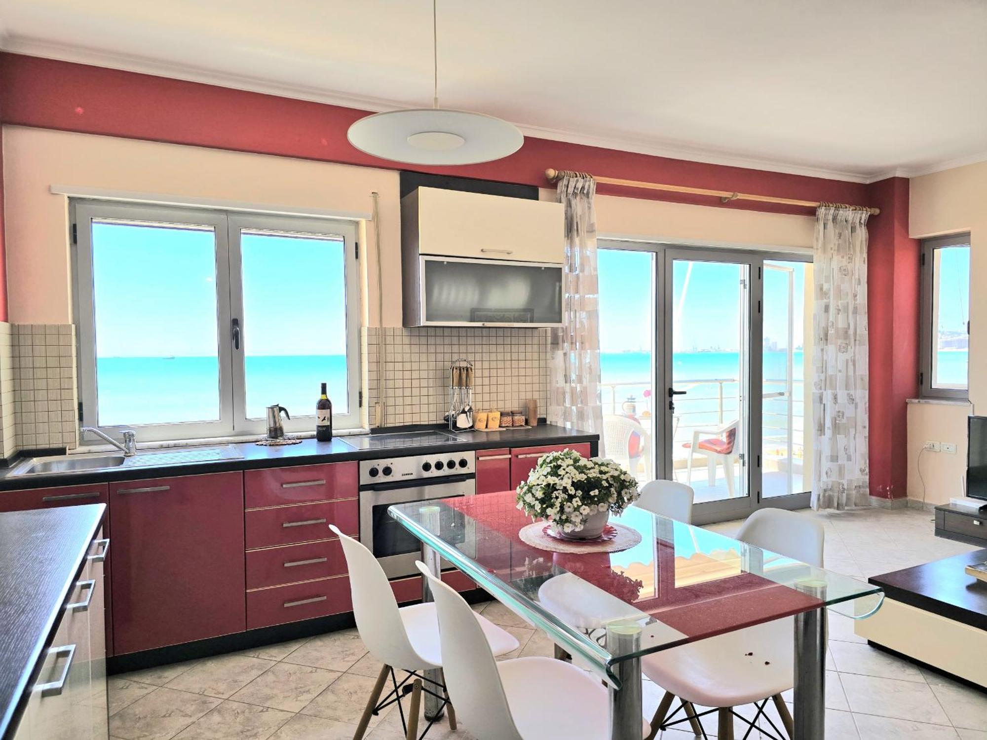 Sea View Apartments In Durres Durrës Exterior foto