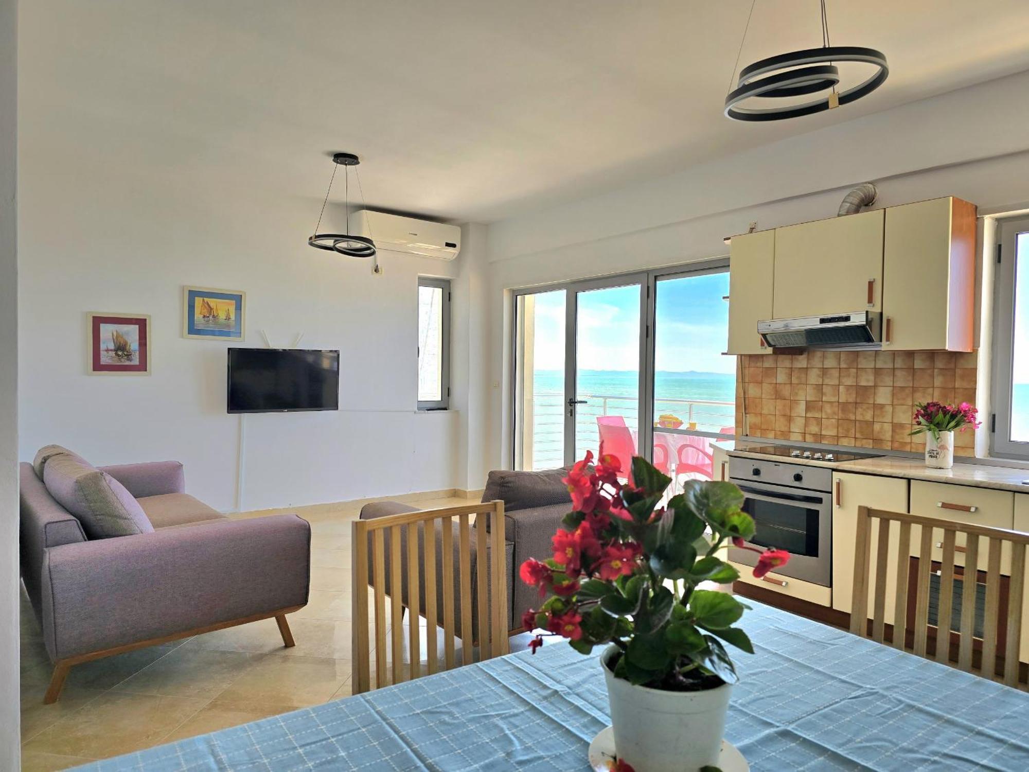 Sea View Apartments In Durres Durrës Exterior foto