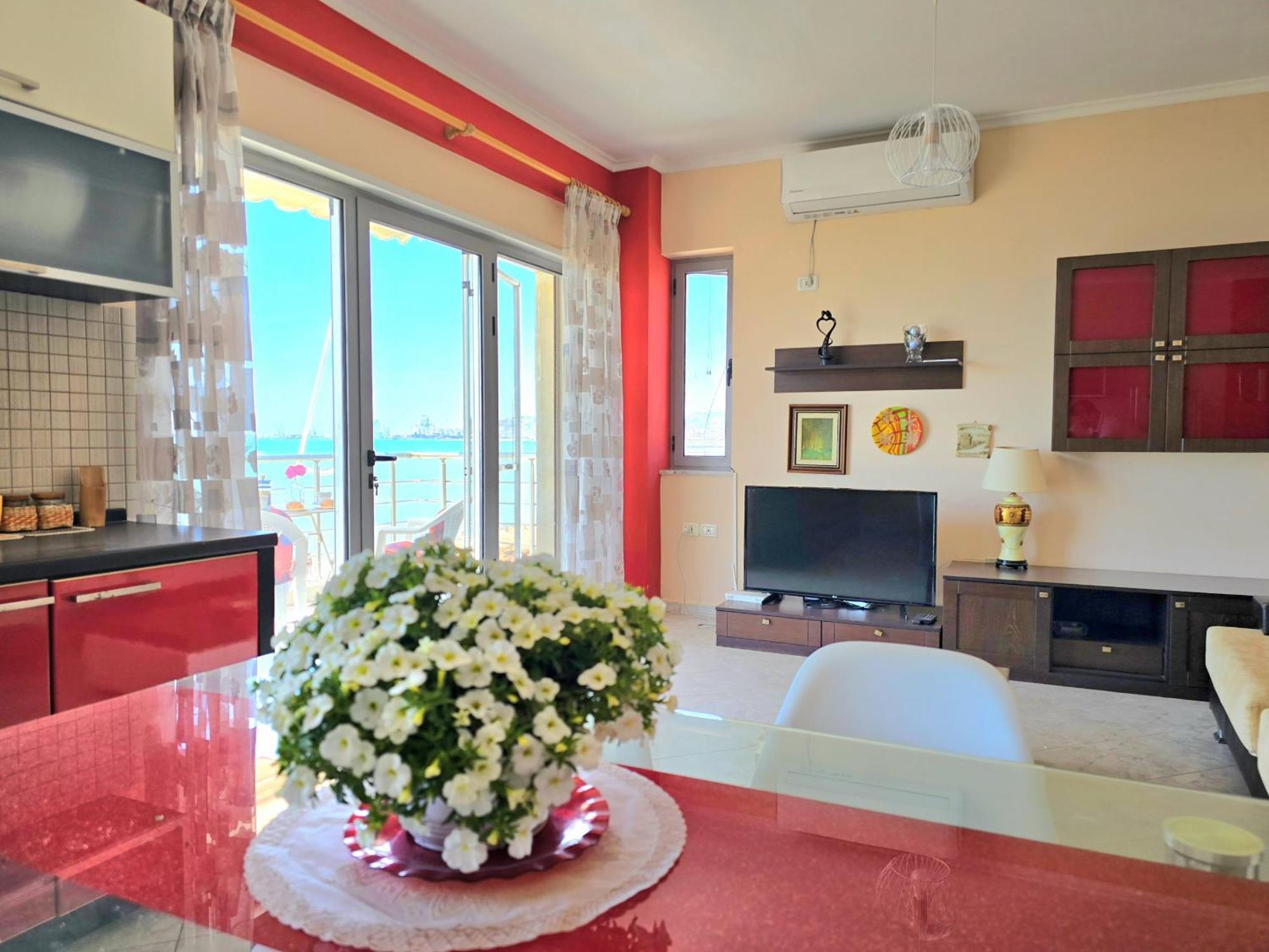 Sea View Apartments In Durres Durrës Exterior foto