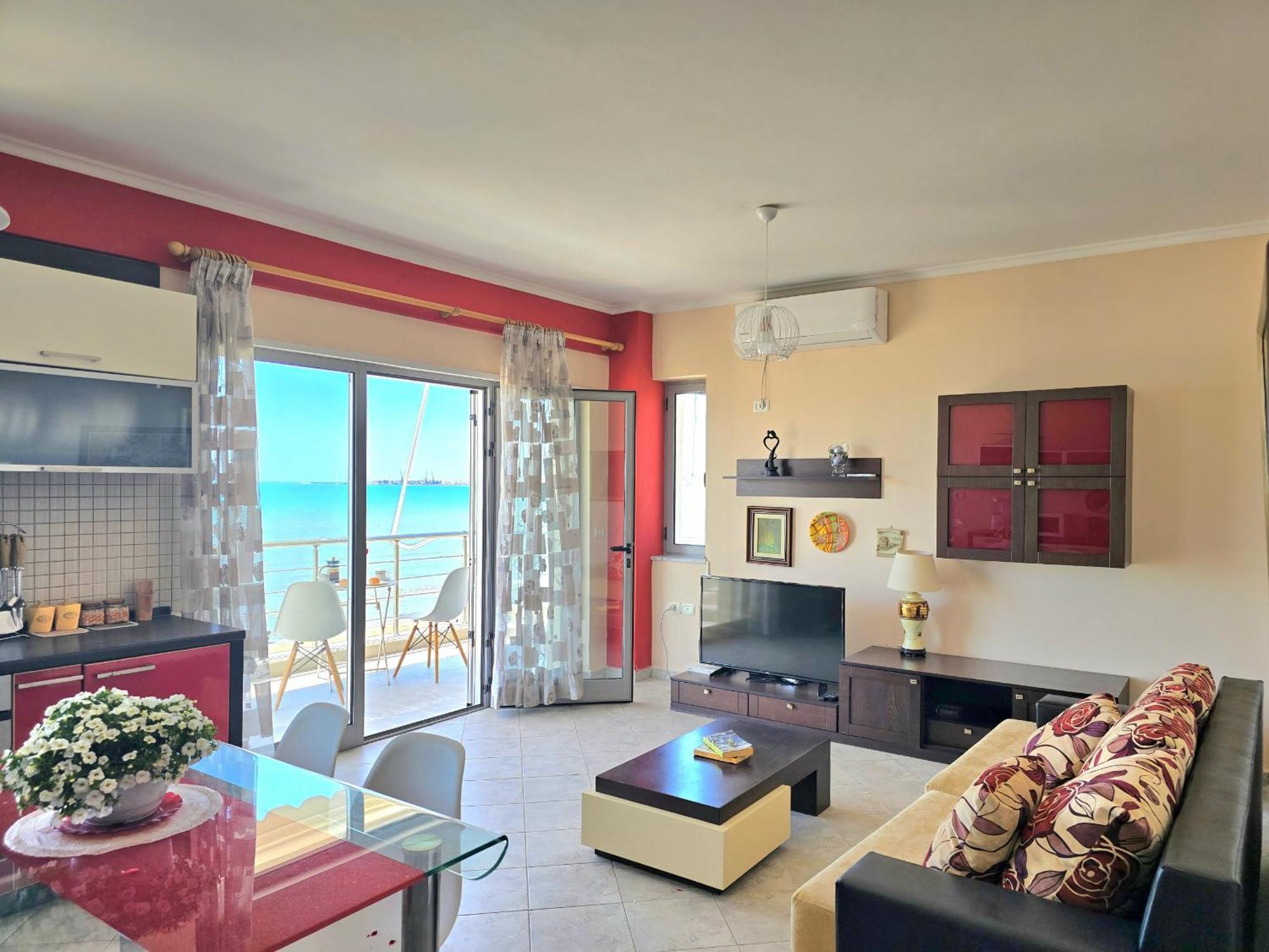 Sea View Apartments In Durres Durrës Exterior foto