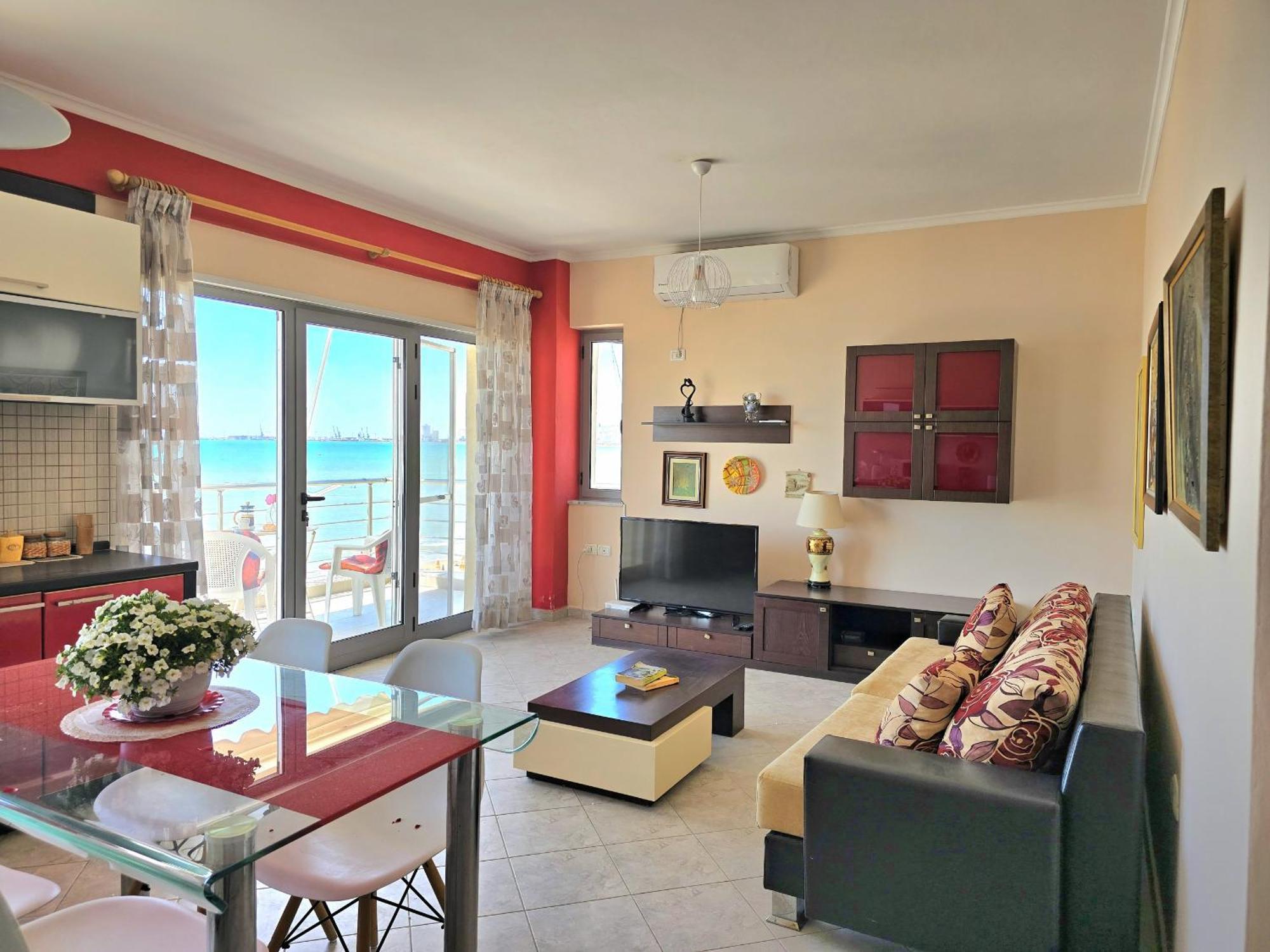 Sea View Apartments In Durres Durrës Exterior foto