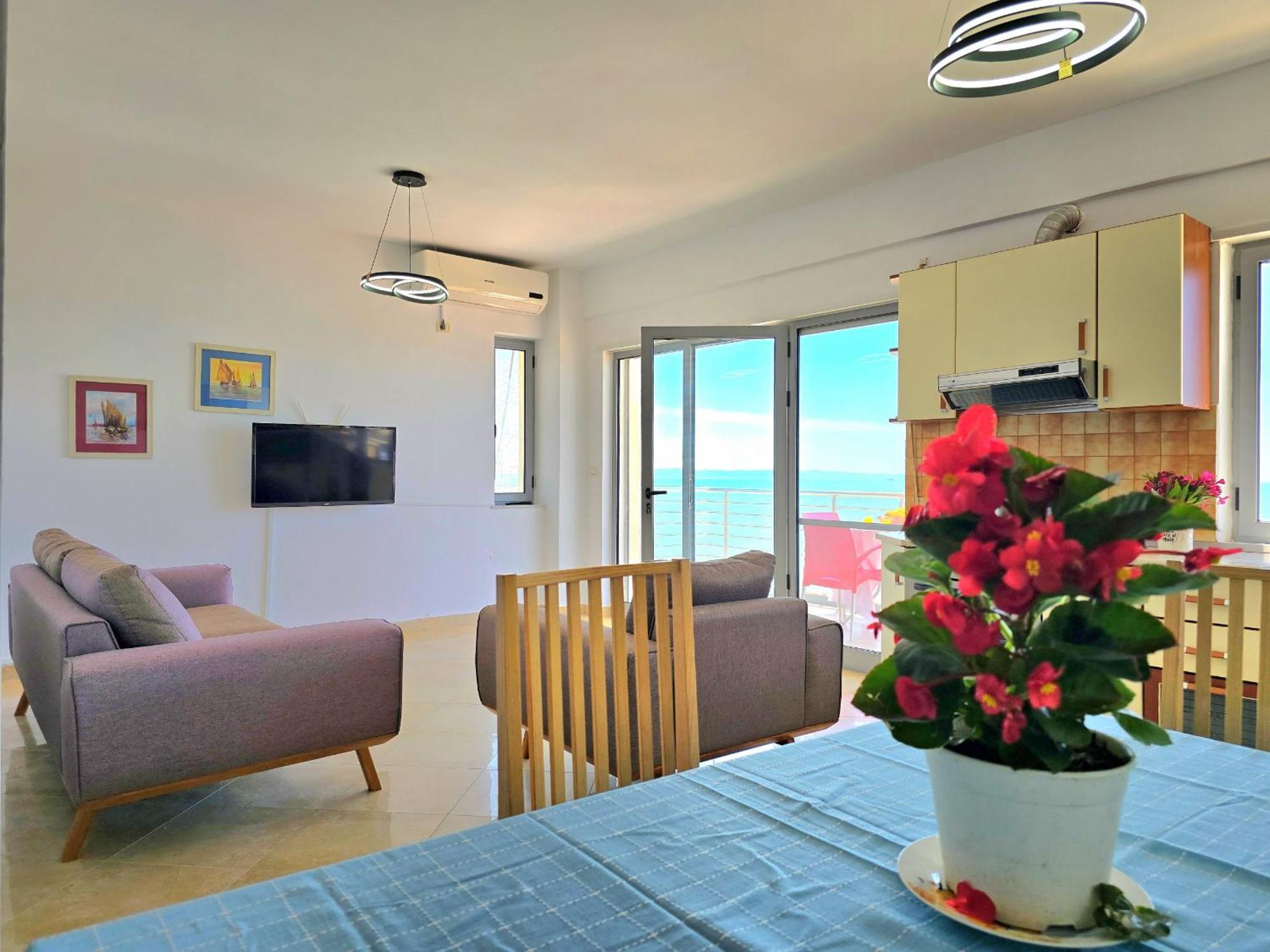 Sea View Apartments In Durres Durrës Exterior foto