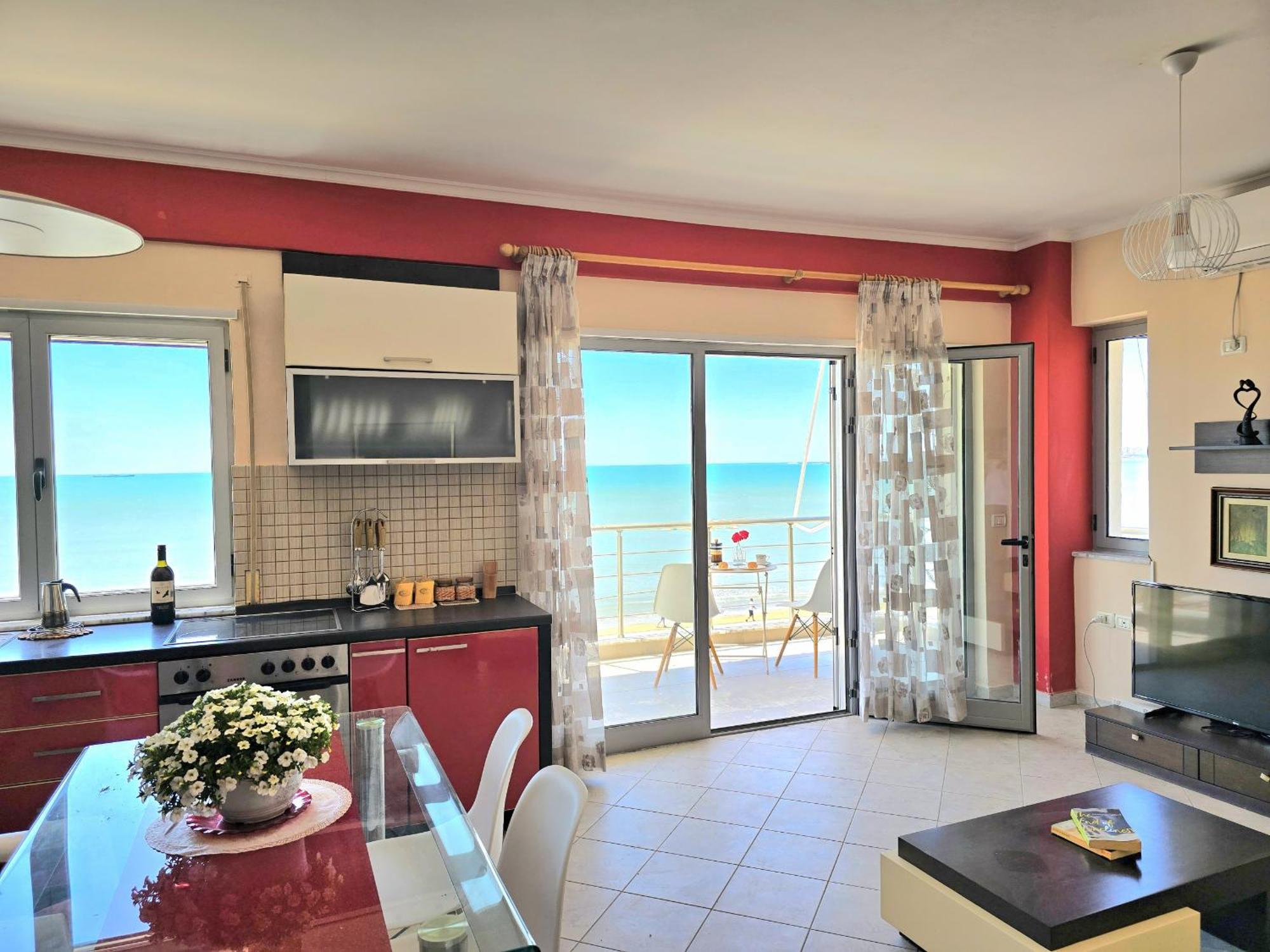 Sea View Apartments In Durres Durrës Exterior foto