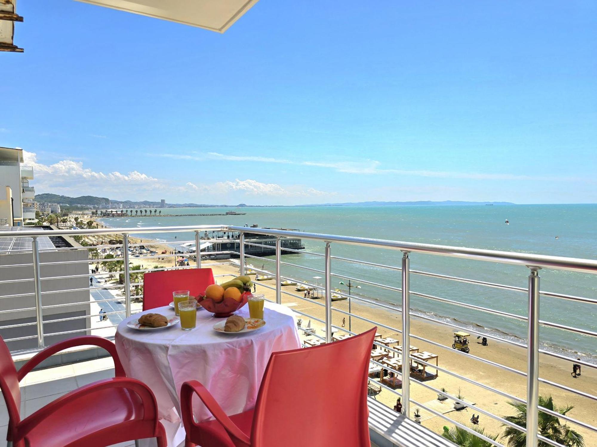Sea View Apartments In Durres Durrës Exterior foto