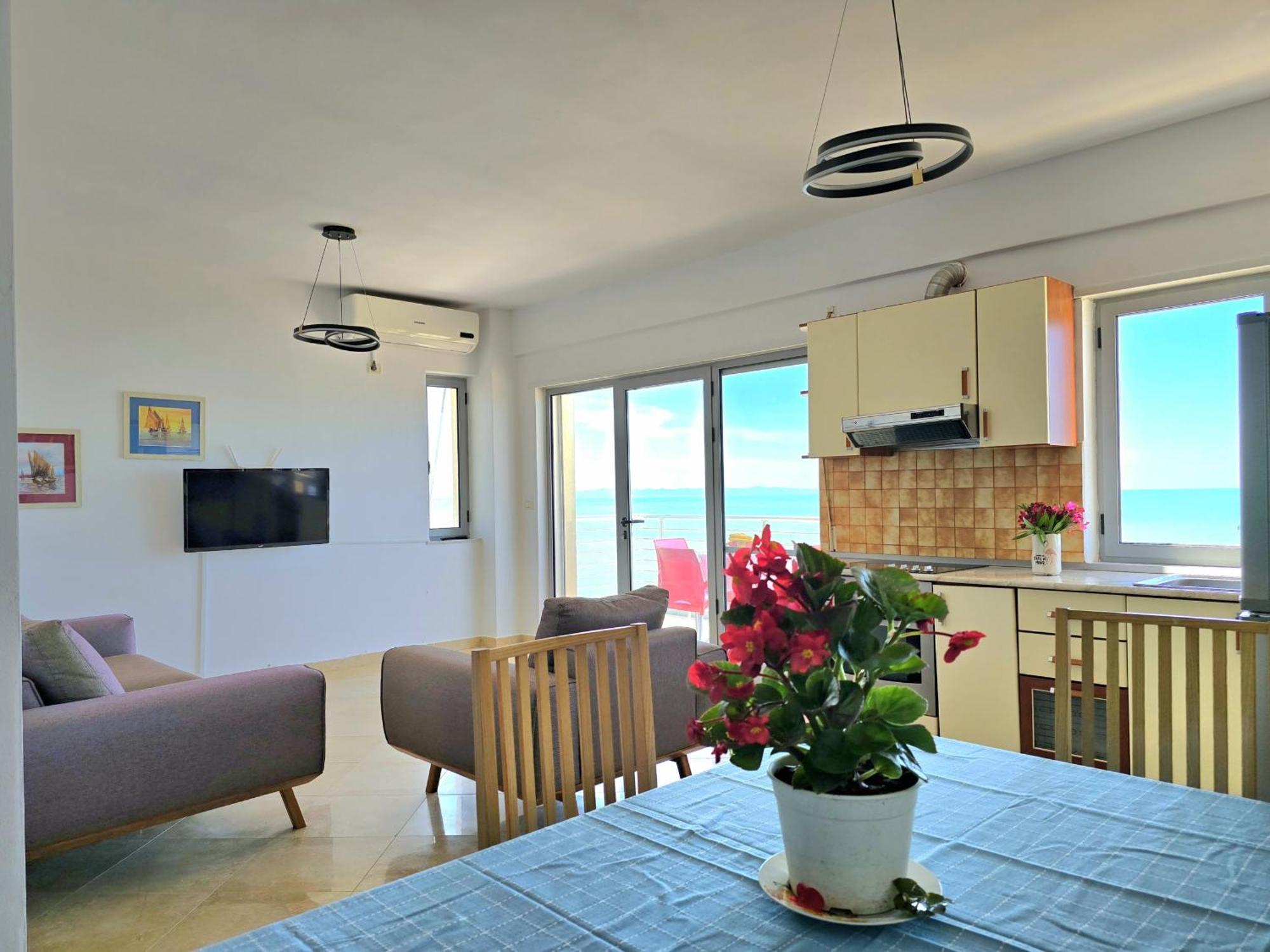 Sea View Apartments In Durres Durrës Exterior foto