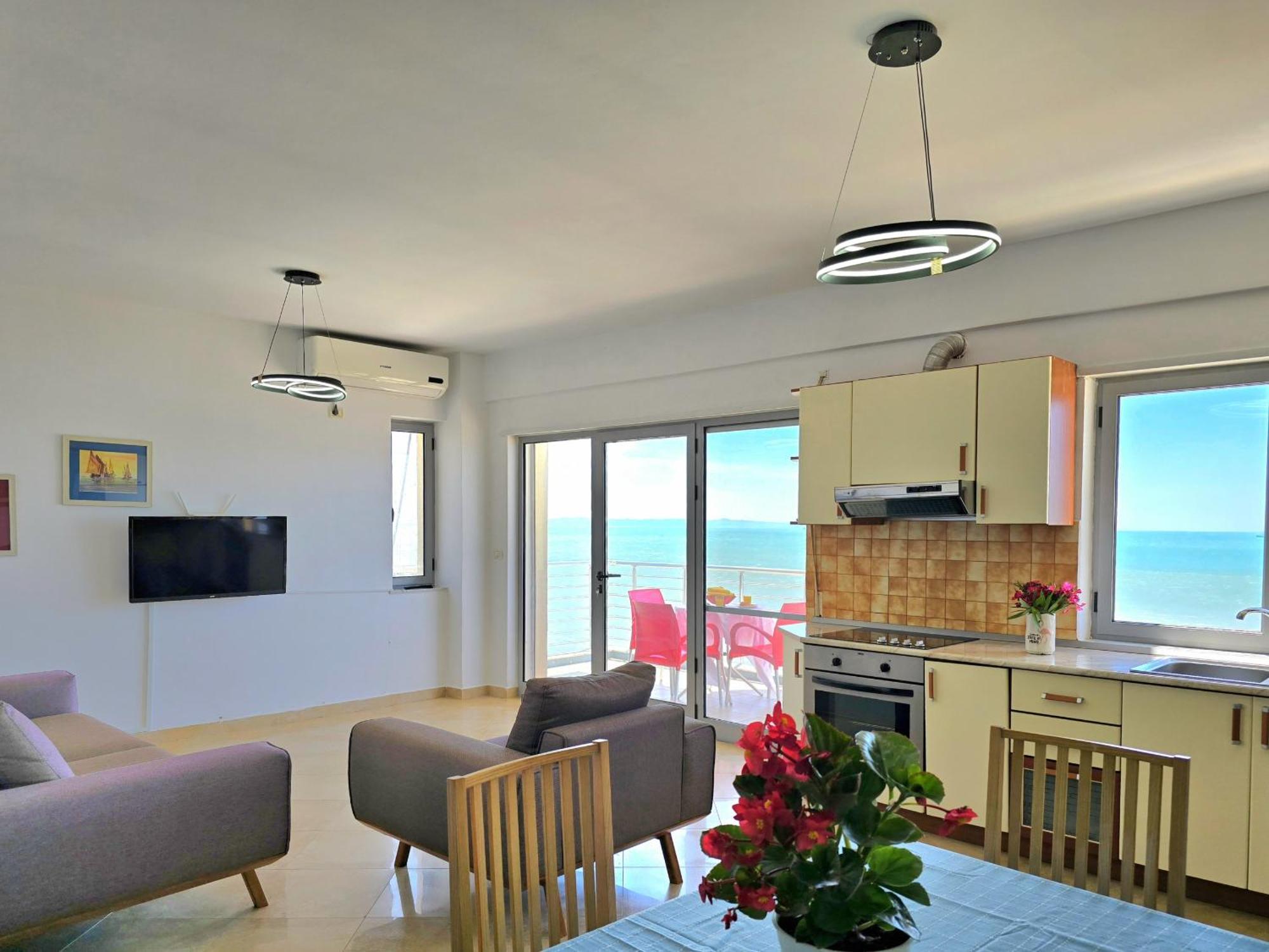 Sea View Apartments In Durres Durrës Exterior foto